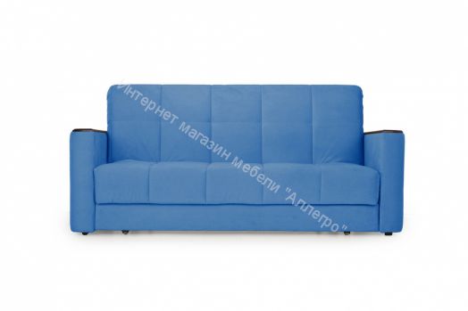 Диван Мартин 1,4 (Velutto 45 (велюр) синий)