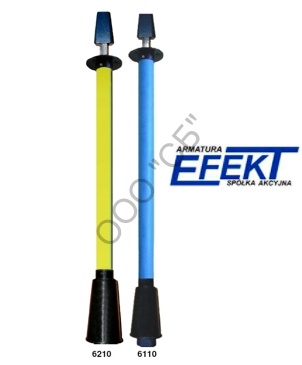 Шток телескопический для задвижек фланцевых EFEKT Armatura