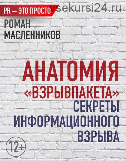 Анатомия «ВзрывПакета». Секреты информационного взрыва (Роман Масленников)