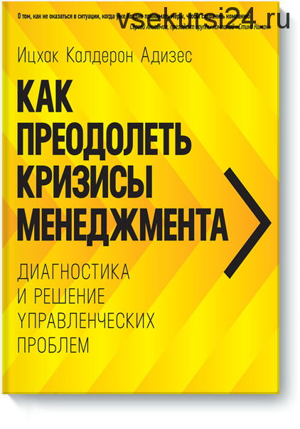 Как преодолеть кризисы менеджмента (Ицхак Адизес)