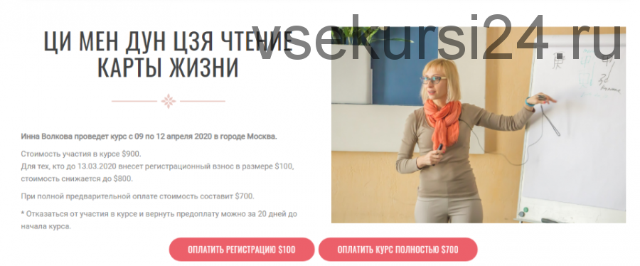 Ци Мен Дун Цзя чтение карты жизни, апрель 2020 (Инна Волкова)