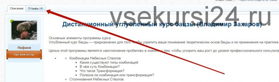 Дистанционный углубленный курс бацзы, 2013 (Владимир Захаров)