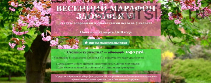 Весенний марафон здоровья VI (Олег Турсунов, Олег Михеев)