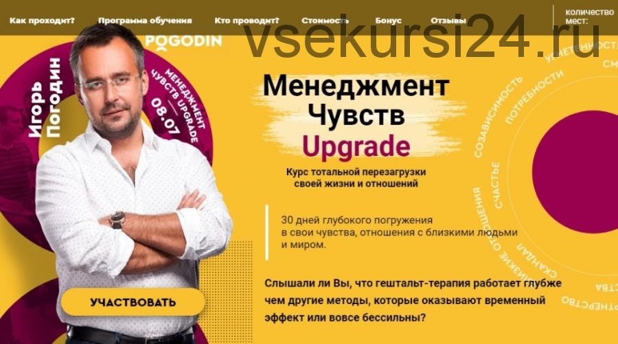 Менеджмент чувств. Upgrade. Тариф «Стандарт», 2020 (Игорь Погодин)