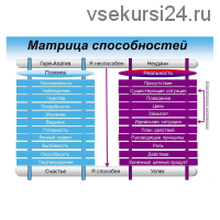 Процессинг по матрице способностей. Пакет «Стандартный» (Олег Матвеев)