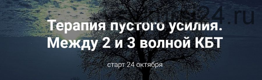 Теория пустого усилия. Между 2 и 3 волной КБТ. 2019 (Антон Бурно)