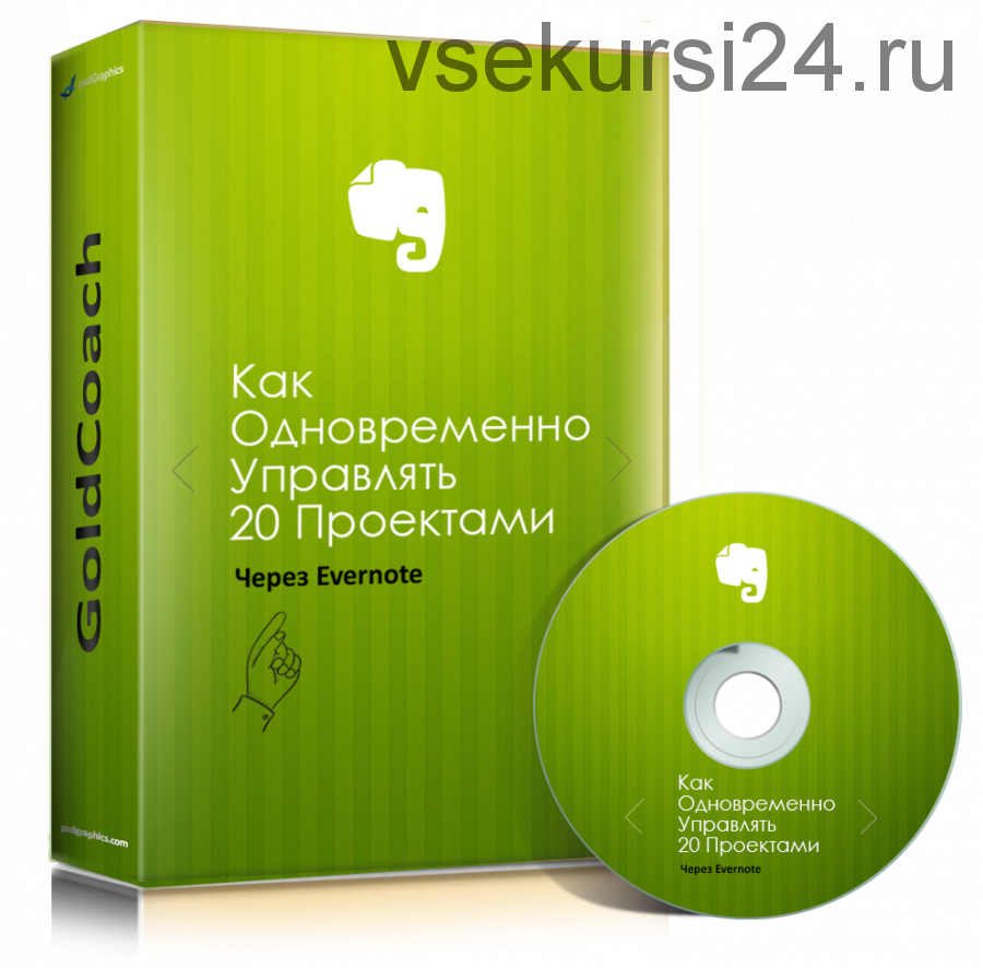 [GoldCoach] Как одновременно управлять 20 проектами через Evernote (Иван Зимбицкий)