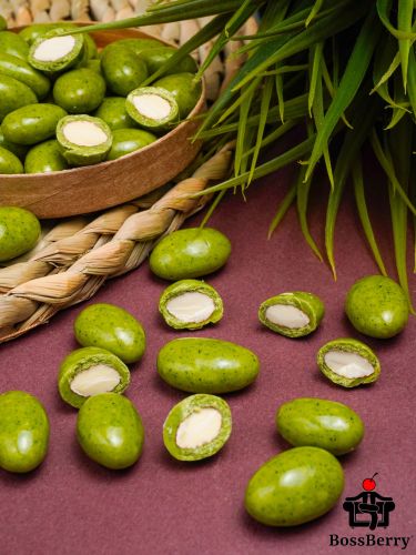 Миндаль в укропной йогуртовой глазури