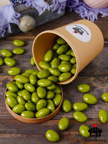 Миндаль в укропной йогуртовой глазури