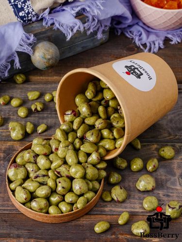 Клюква в йогуртовой глазури с крапивой