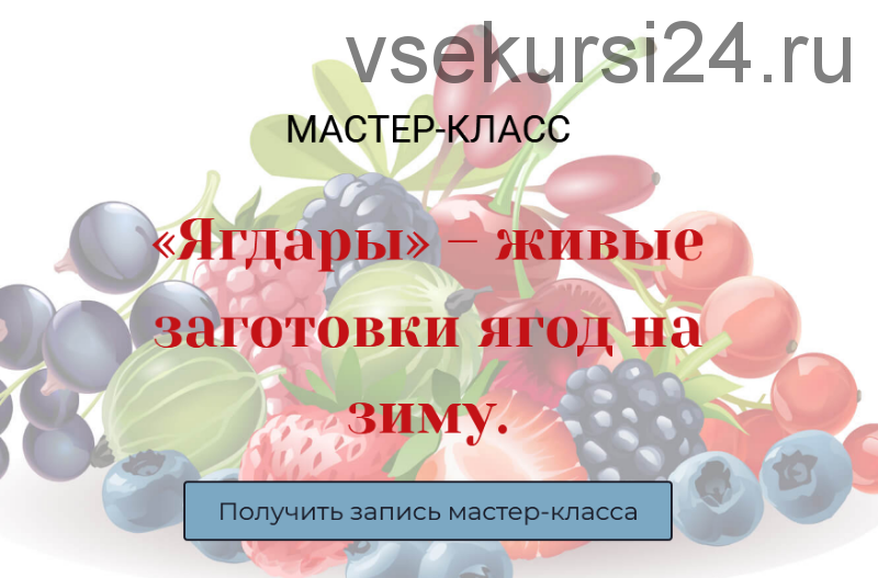 «Ягдары» – живые заготовки ягод на зиму (Оксана Мицкевич)