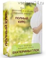 Как выносить и родить здорового ребенка, пакет «Обновленный полный курс» (Екатерина Глок)
