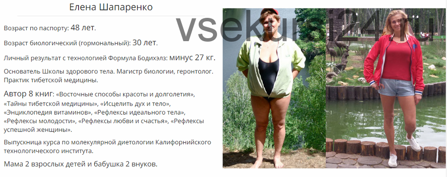 Секреты гормонального здоровья (Елена Шапаренко)