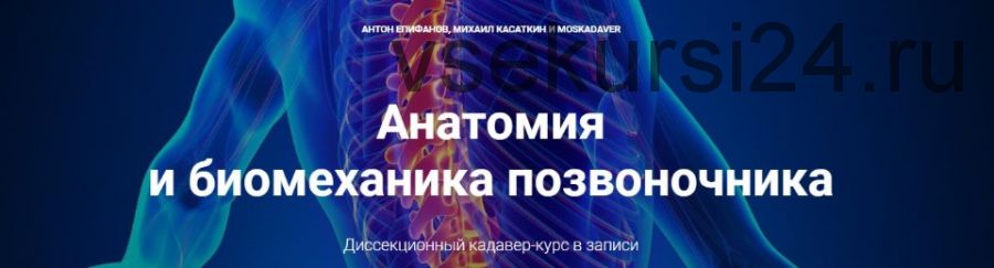 [Moscadaver] Анатомия и биомеханика позвоночника (Антон Епифанов, Михаил Касаткиy)