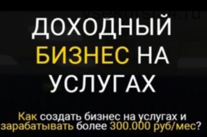Быстрые деньги на услугах (Александр Дунаев)