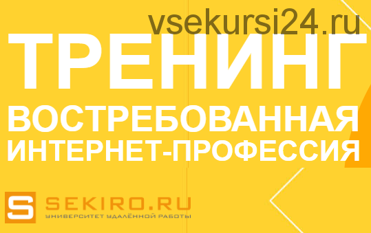 Востребованная интернет-профессия, 21 поток, тариф «Базовый» (Валерий Секиро, Ксения Секиро)