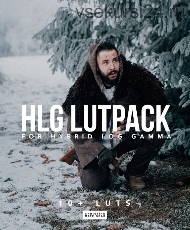 HLG Cinematic LUT PACK for Sony A7III, HLG3 Hybrid Log Gamma (Christian Mate)