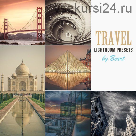 Landscape & Travel Lightroom Presets (BeArt)