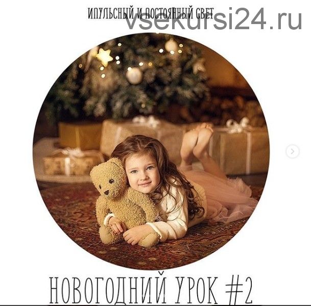 Новогодний урок №2. Импульсный и постоянный свет (Анастасия Кучина)