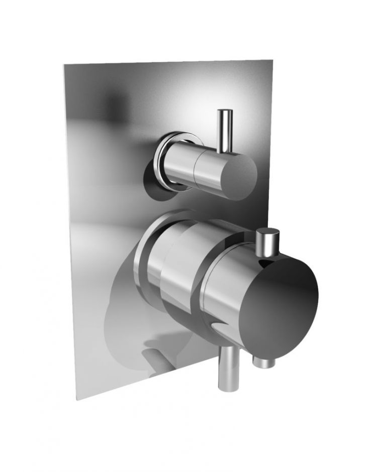 Изображение Термостат для душа Bongio T SQUARE 52569/3