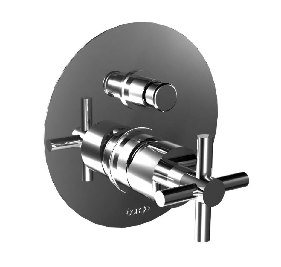 Фото Встраиваемый смеситель для ванны/душа Bongio T CROSS/T LEVER 30329