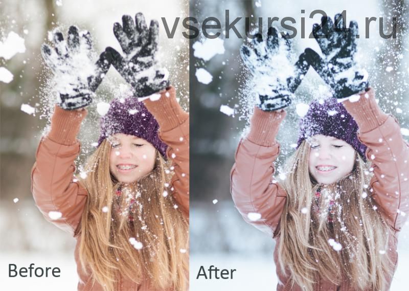 [CreativeMarket] Пресеты Lightroom 20 Winter Presets