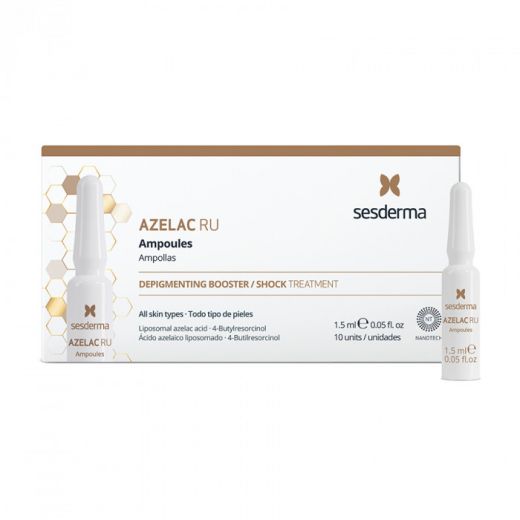 AZELAC RU Ampoules – Средство в ампулах депигментирующее, Sesderma (Сесдерма) 10 шт * 1,5 мл