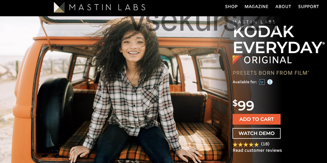 [Mastin Labs] Стили для Capture One Kodak Everyday original