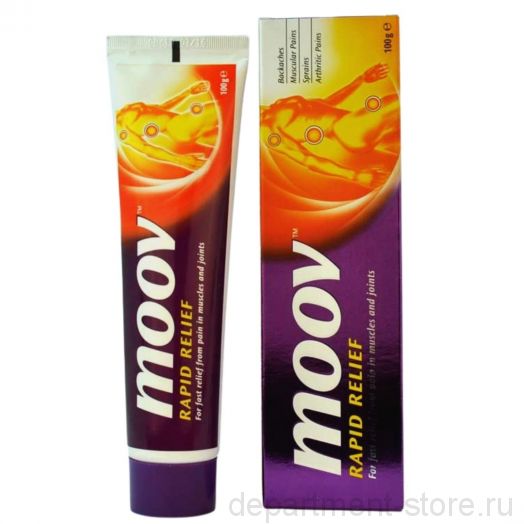 Мазь от боли в суставах Мув (MOOV MASSAGE CREAM)