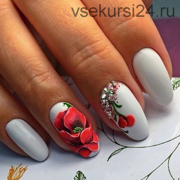 [Parisnail] Флористика 1 и 2 уровни (Юлия Кузнецова)