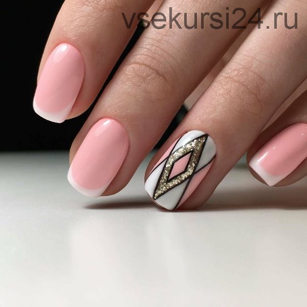 [ParisNail] Идеальный комбинированный маникюр. Март, 2019 (Вельмитина Зайцева)