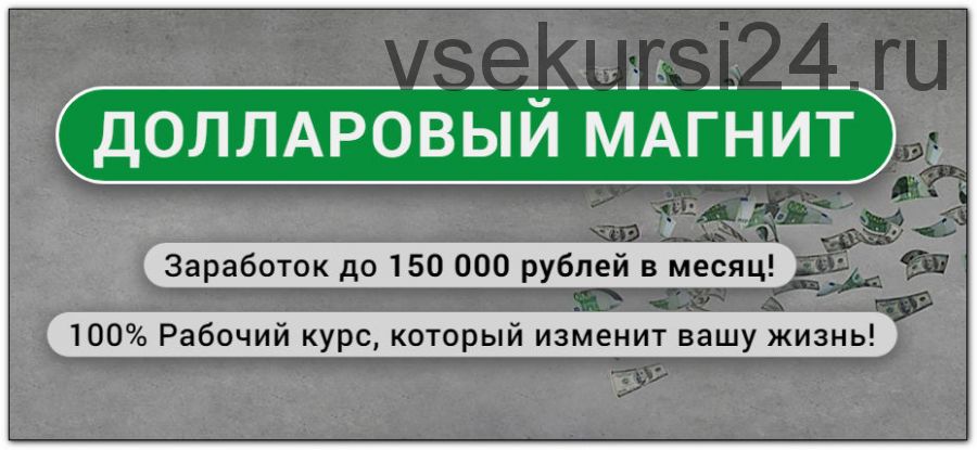 Долларовый магнит: заработок до 150 000 рублей в месяц на иностранных платформах (Роман Златов)