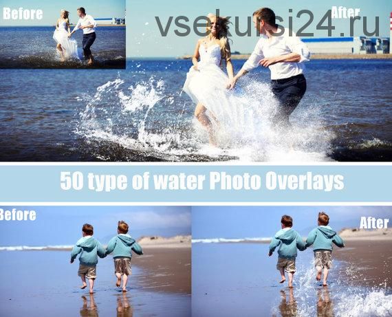 Фотоналожения Water photo Overlays (MrOverlay)