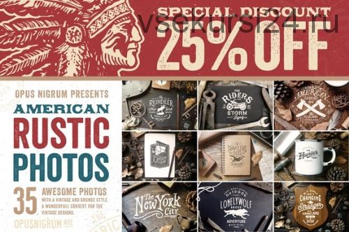 [Creative Market] American Rustic Photos (Opus Nigrum)