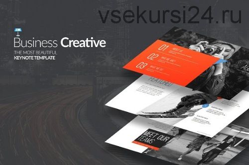 [Creative Market] Business Creative Keynote