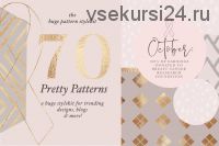 [Creative Market] Feminine Brand Styling Patterns (Laras Wonderland)