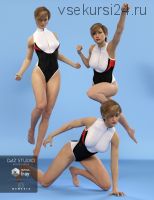 [Daz3D] Supercomic Poses for Karen 7 (Capsces Digital Ink)