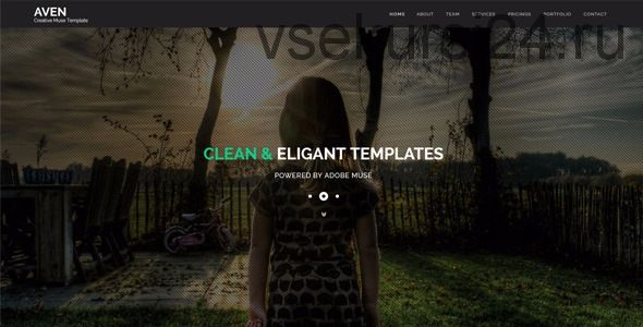 [themeforest] Aven - Multipurpose Parallax Muse Template