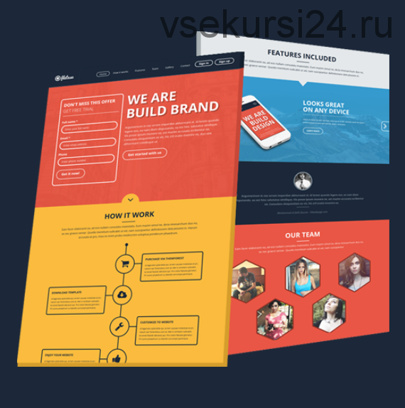 [themeforest] Шикарная коллекция Landing Page, 2014