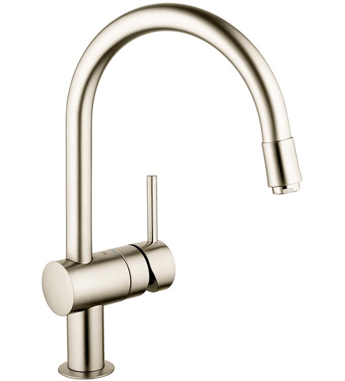 Смеситель для кухни Grohe Minta с выдвижным изливом 3291800E