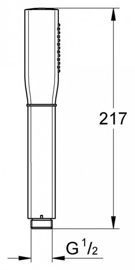 Душ современный Grohe Rainshower Grandera Stick ручной 26037IG0 ФОТО