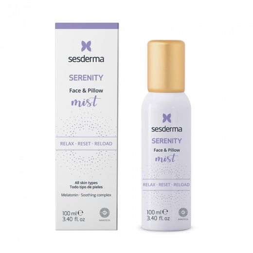 SERENITY Face & Pillow mist - Спрей-мист ночной для лица, Sesderma (Сесдерма) 100 мл