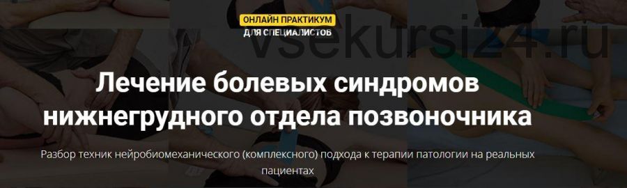 Лечение болевых синдромов нижнегрудного отдела позвоночника (Фидель Субботин)