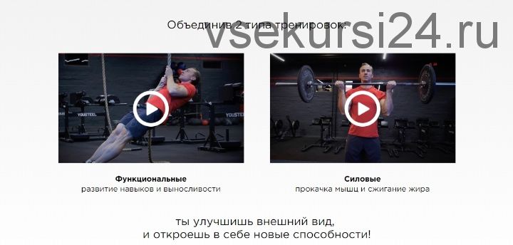 Программа тренировок «CROSSFITNESS BASIC» (Михаил Прыгунов, Илья Кузьмин)