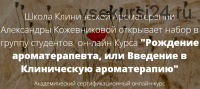 Рождение ароматерапевта или введение в Клиническую ароматерапию (Александра Кожевникова)