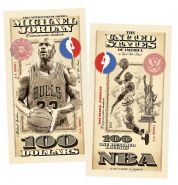 100 долларов (USA Dollars) — США. Майкл Джордан (Michael Jeffrey Jordan). UNC Ali Oz ЯМ