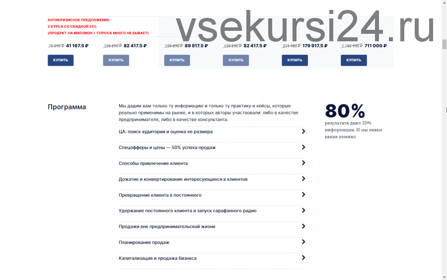 2 в 1 Антикризисное предложение. Продукт на миллион + Sales & Marketing. Спроса много не бывает (Алина Уколова)