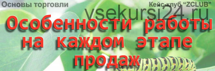 [ZCLUB] Продажи. Особенности работы на каждом этапе продаж (Дмитрий Зорин)