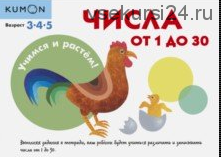 Учимся и растём! Числа от 1 до 30. Возраст 3-4-5 лет [Kumon]