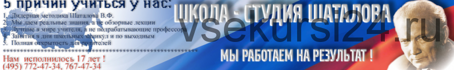 [Школа Шаталова] Дошкольная подготовка. Обучение грамоте, каллиграфи (Шаталов В.Ф. и Лысенкова С.Н.)